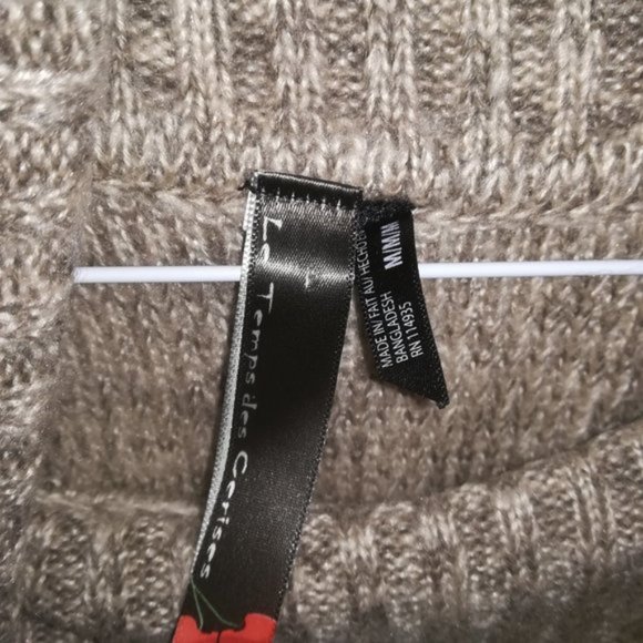 Torsade short sleeved sweater M - Picture 4 of 4